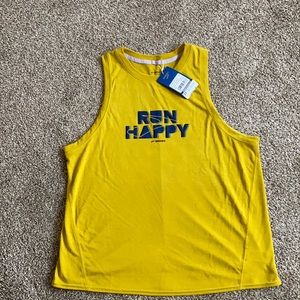 Women’s Brooks sleeveless running shirt size large.
